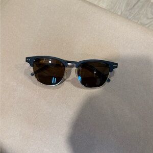 Polaroid Black and Brown Sunglasses
